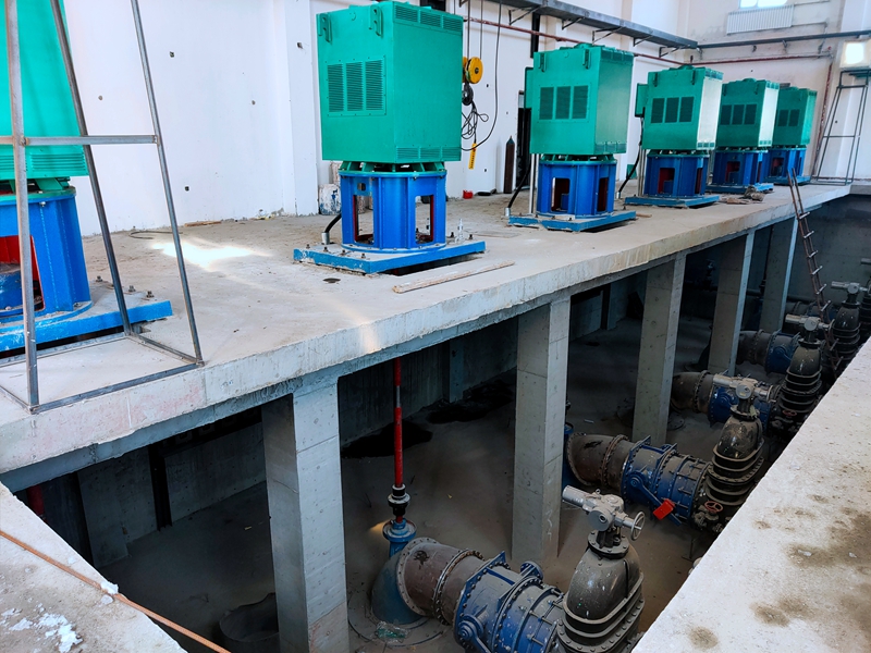 某排水泵站—高壓軟起動裝置、高壓SVG(圖2)